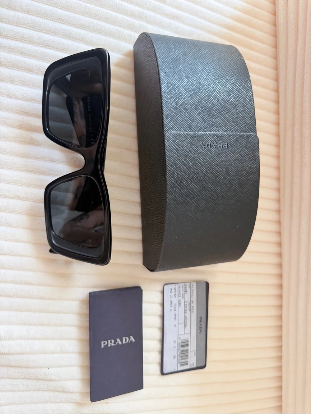 Prada bold rectangular